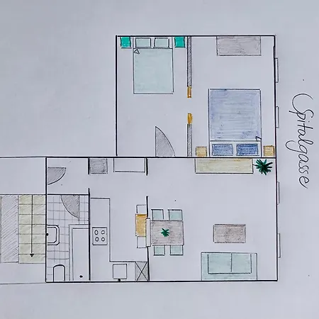 Apartamento Altstadtwohnung Mit Burgblick Burghausen